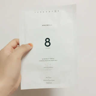 누메로 8 클리어링 모이스처 마스크팩 — 3.5점을 준 리뷰어가 2016년 12월 올린 사용 사진