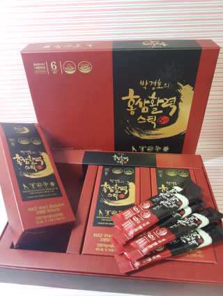 메이준뉴트리 박경호의 홍삼활력스틱 10ml x 30포 — 5점을 준 리뷰어가 2020년 2월 올린 사용 사진