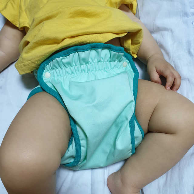엠클린 일체형 순면기저귀 리뷰 사진