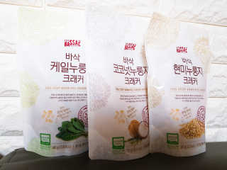 BASSAK 바삭 유기농 현미 누룽지 크래커 3종 — 5점을 준 리뷰어가 2019년 10월 올린 사용 사진