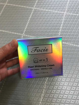 파시스 올인원 진주 화이트닝 크림 100ml — 4.5점을 준 리뷰어가 2019년 3월 올린 사용 사진
