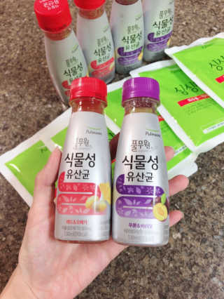 풀무원 식물성유산균 레드앤오메가 + 푸룬앤바이오 — 5점을 준 리뷰어가 2018년 11월 올린 사용 사진
