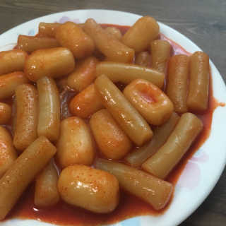 미쓰리떡볶이 just 10 min 패키지 — 5점을 준 리뷰어가 2018년 5월 올린 사용 사진