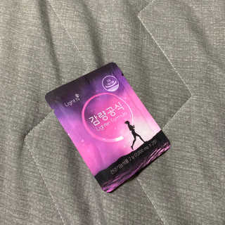 [감량공식] 다이어트 건강기능식품 — 4.5점을 준 리뷰어가 2019년 12월 올린 사용 사진