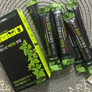 로하스웰 프랑스산 레몬밤 분말 — 4.33점을 준 리뷰어가 2018년 6월 올린 사용 사진