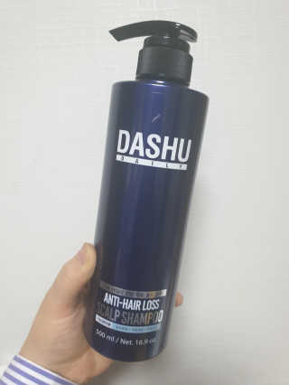 다슈코리아 다슈 데일리 한방 두피 골드 샴푸 500ml — 4점을 준 리뷰어가 2019년 2월 올린 사용 사진