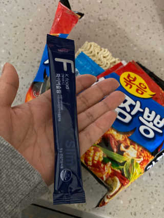 똥기사의 케이푸드 화이버슬림 — 4점을 준 리뷰어가 2020년 2월 올린 사용 사진