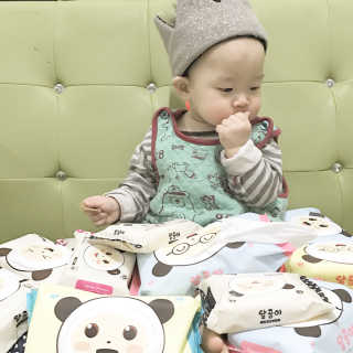달곰이 물티슈 — 3.5점을 준 리뷰어가 2017년 2월 올린 사용 사진