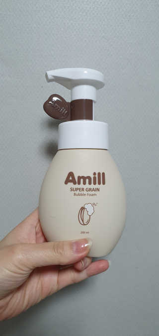 에이밀 슈퍼 그레인 버블 폼 200ml — 4점을 준 리뷰어가 2019년 9월 올린 사용 사진