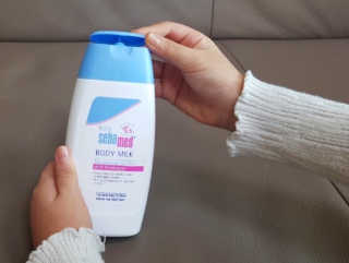 세바메드 베이비 바디밀크 200ml — 5점을 준 리뷰어가 2020년 1월 올린 사용 사진