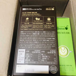 한국맥널티 아이브루 라떼 10T 3종 — 5점을 준 리뷰어가 2019년 10월 올린 사용 사진