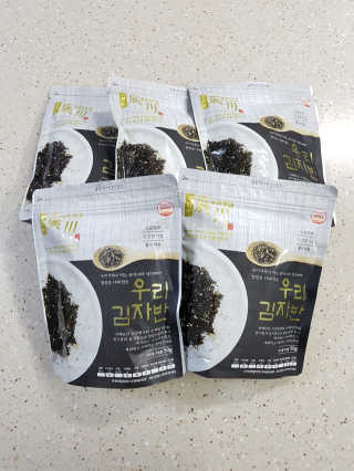 광천우리맛김 우리집밥도둑 맛있는광천김 우리김자반 50g 5봉 — 4점을 준 리뷰어가 2018년 3월 올린 사용 사진