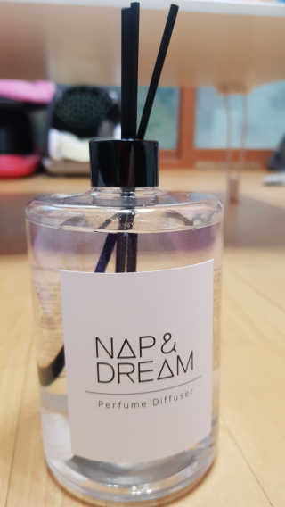 냅앤드림 대용량 디퓨저 리필 500ml 블랙체리향 — 3.5점을 준 리뷰어가 2020년 3월 올린 사용 사진