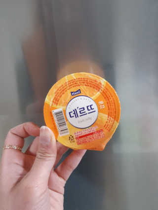 데르뜨 떠먹는 과일 3종, 짜먹는 과일 2종 총 10개 체험 — 5점을 준 리뷰어가 2020년 4월 올린 사용 사진