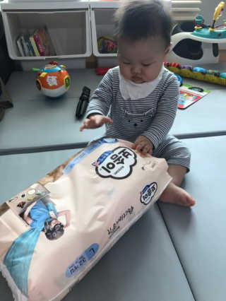 보솜이 액션핏 팬티형 — 5점을 준 리뷰어가 2019년 4월 올린 사용 사진
