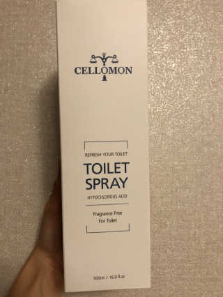 셀로몬 토일렛 스프레이 500ml — 4.33점을 준 리뷰어가 2018년 5월 올린 사용 사진