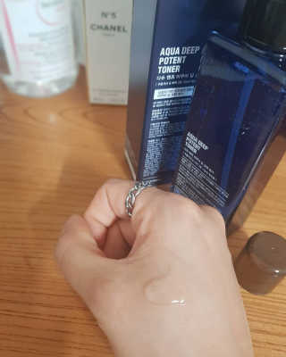 다슈코리아 다슈 맨즈 아쿠아 딥 포텐 토너 153ml — 5점을 준 리뷰어가 2019년 6월 올린 사용 사진