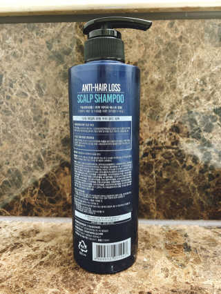 다슈코리아 다슈 데일리 단백질 한방 두피 골드 샴푸 500ml — 5점을 준 리뷰어가 2020년 1월 올린 사용 사진