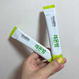 티젠 레몬밤 + 마이보틀 — 3.67점을 준 리뷰어가 2018년 7월 올린 사용 사진