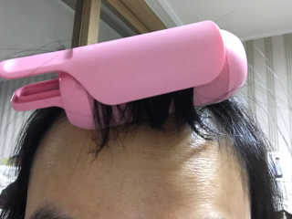 유닉스 USB 충전식 헤어롤 슈가핀 38mm — 4점을 준 리뷰어가 2020년 3월 올린 사용 사진