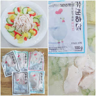 농업회사법인미래원 가뿐하닭 수비드 5종 SET — 5점을 준 리뷰어가 2018년 6월 올린 사용 사진