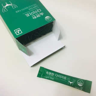 네츄럴굿띵스 속편한 다이어트 30포 — 5점을 준 리뷰어가 2019년 11월 올린 사용 사진