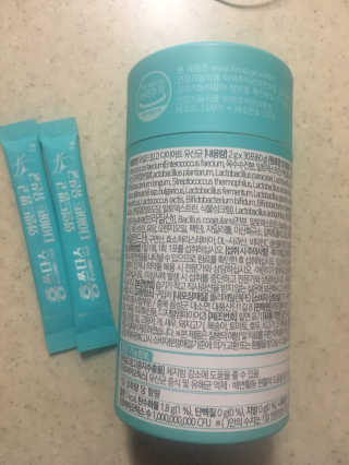홍쓰다스 다이어트유산균, 체지방감소와 장건강개선 — 4점을 준 리뷰어가 2019년 8월 올린 사용 사진