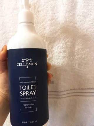 셀로몬 토일렛 스프레이 500ml — 5점을 준 리뷰어가 2018년 5월 올린 사용 사진