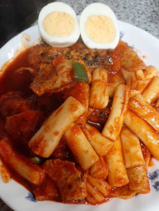 화곡미담 옛날 떡볶이 — 5점을 준 리뷰어가 2020년 2월 올린 사용 사진
