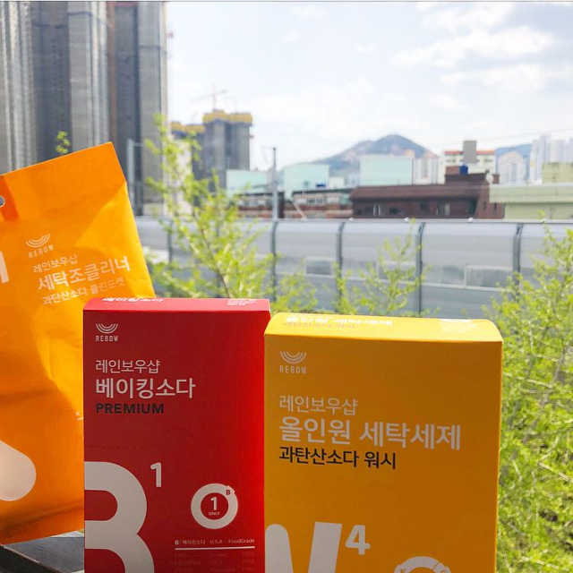 올인원세탁세제,베이킹소다 스틱포6개입+세탁조클리너 리뷰 사진