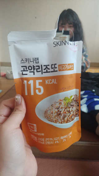 스키니랩 곤약리조또 3종 — 4.5점을 준 리뷰어가 2019년 3월 올린 사용 사진