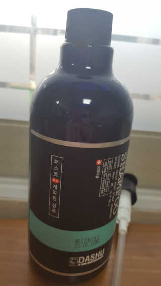 다슈코리아 다슈 데일리 패스트 한방 두피 샴푸 500ml — 4.17점을 준 리뷰어가 2017년 7월 올린 사용 사진