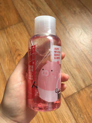 미팩토리 립앤아이 리무버 — 4.33점을 준 리뷰어가 2018년 2월 올린 사용 사진