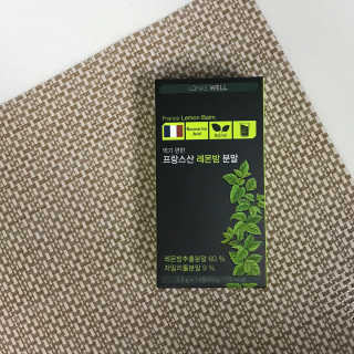 로하스웰 프랑스산 레몬밤 분말 — 4.17점을 준 리뷰어가 2018년 5월 올린 사용 사진