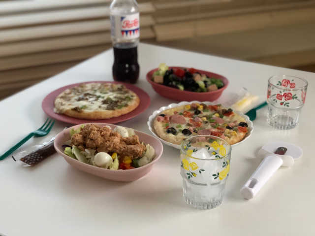 오뚜기피자 UNO 2종 리뷰 사진