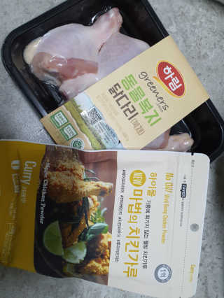 MCP 하이몰 마법의치킨가루2봉랜덤 + 코코넛허니버터2봉 — 5점을 준 리뷰어가 2020년 3월 올린 사용 사진