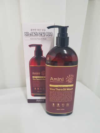 아미니 비노테라 오일워시 400ml 대용량 — 5점을 준 리뷰어가 2019년 9월 올린 사용 사진