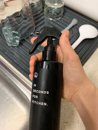 PEACE MOMENT 피스모먼트 인세컨즈포키친 320mL 천연살균소독제 — 5점을 준 리뷰어가 2018년 11월 올린 사용 사진
