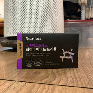 뉴트리네이처 굿바이 스트레스 웰컴 다이어트 트리플 — 5점을 준 리뷰어가 2019년 10월 올린 사용 사진