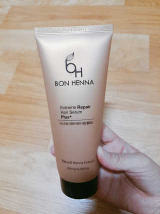 BH 본헤나 익스트림 리페어 헤어 세럼 200ml — 4점을 준 리뷰어가 2019년 5월 올린 사용 사진