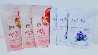 [풀무원] 마시는 건강밸런스 석류 — 5점을 준 리뷰어가 2018년 1월 올린 사용 사진