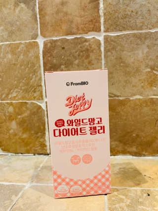 프롬바이오 다이어트엔와일드망고 젤리 — 4점을 준 리뷰어가 2020년 3월 올린 사용 사진
