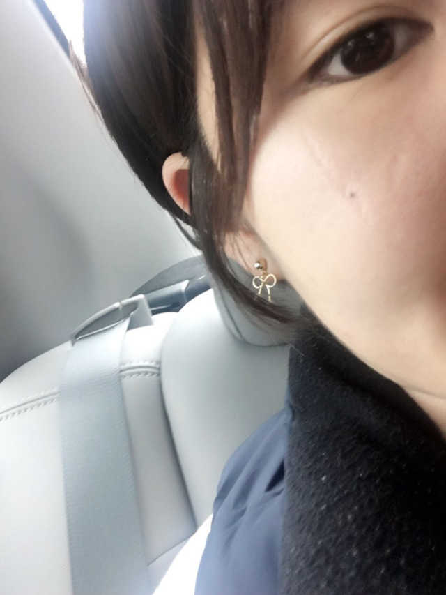 폭스타일 은침 달링 리본 귀걸이 리뷰 사진