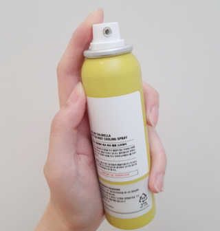 달리프 클로렐라 베러 루트 쿨링 스프레이 100ml — 4.5점을 준 리뷰어가 2019년 7월 올린 사용 사진