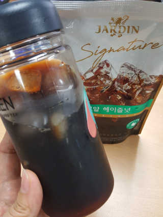 (주)쟈뎅 쟈뎅 시그니처 블랙, 헤이즐넛 230ml — 2.33점을 준 리뷰어가 2018년 7월 올린 사용 사진