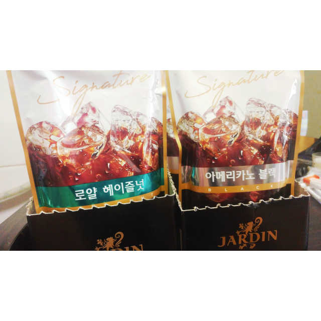 쟈뎅 시그니처 블랙, 헤이즐넛 230ml 리뷰 사진