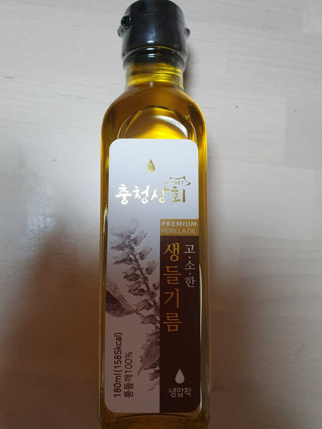 충청상회 고소한 생들기름 리뷰 사진