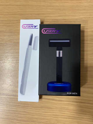 [C.razor]세라믹 제모기 택1+눈썹트리머 — 5점을 준 리뷰어가 2019년 8월 올린 사용 사진