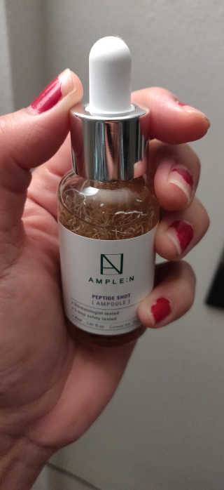 앰플엔 암 페트 펩티드 샷 AMPOULE — 4.5점을 준 리뷰어가 2019년 6월 올린 사용 사진