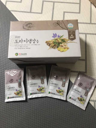 [하이헬스] 환절기에 좋은 참진한 도라지생강즙 30포 — 5점을 준 리뷰어가 2019년 11월 올린 사용 사진